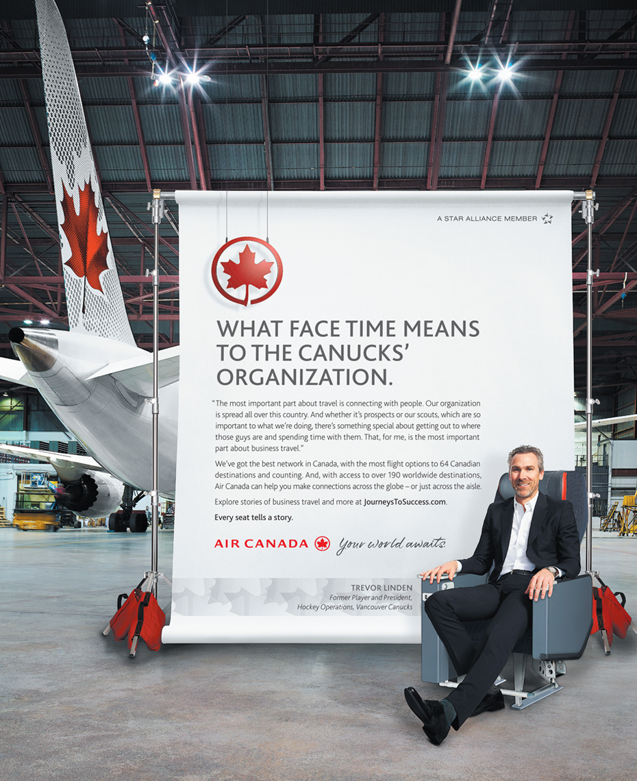 Air Canada Influencer Campaign 1