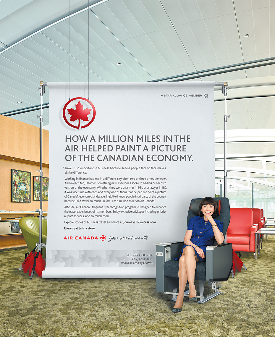 Air Canada Influencer Campaign 2